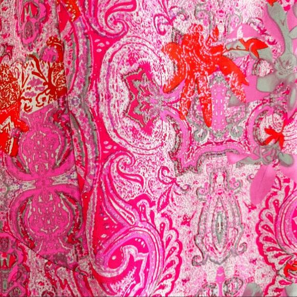 CABI Style #127 Jubilee Red Paisley Print Tank Top, S - Picture 8 of 12